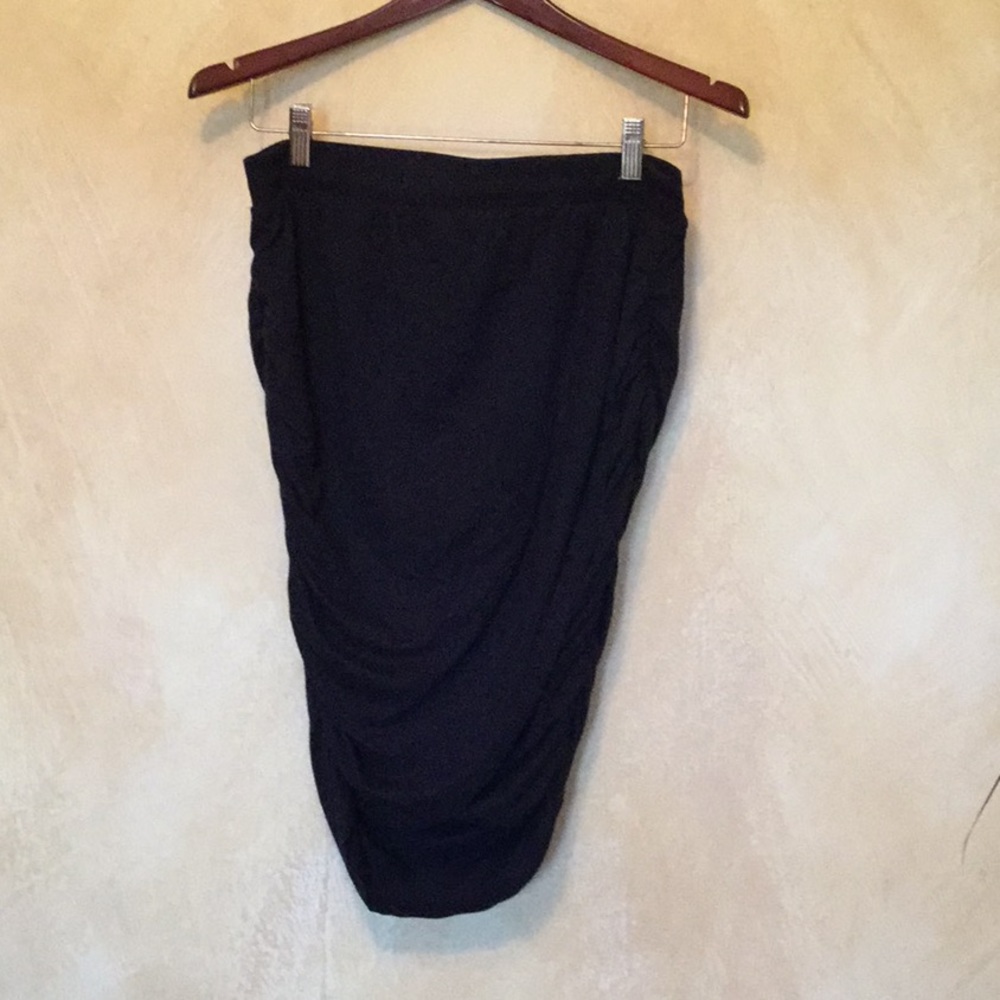Noisy May draped ruched skirt